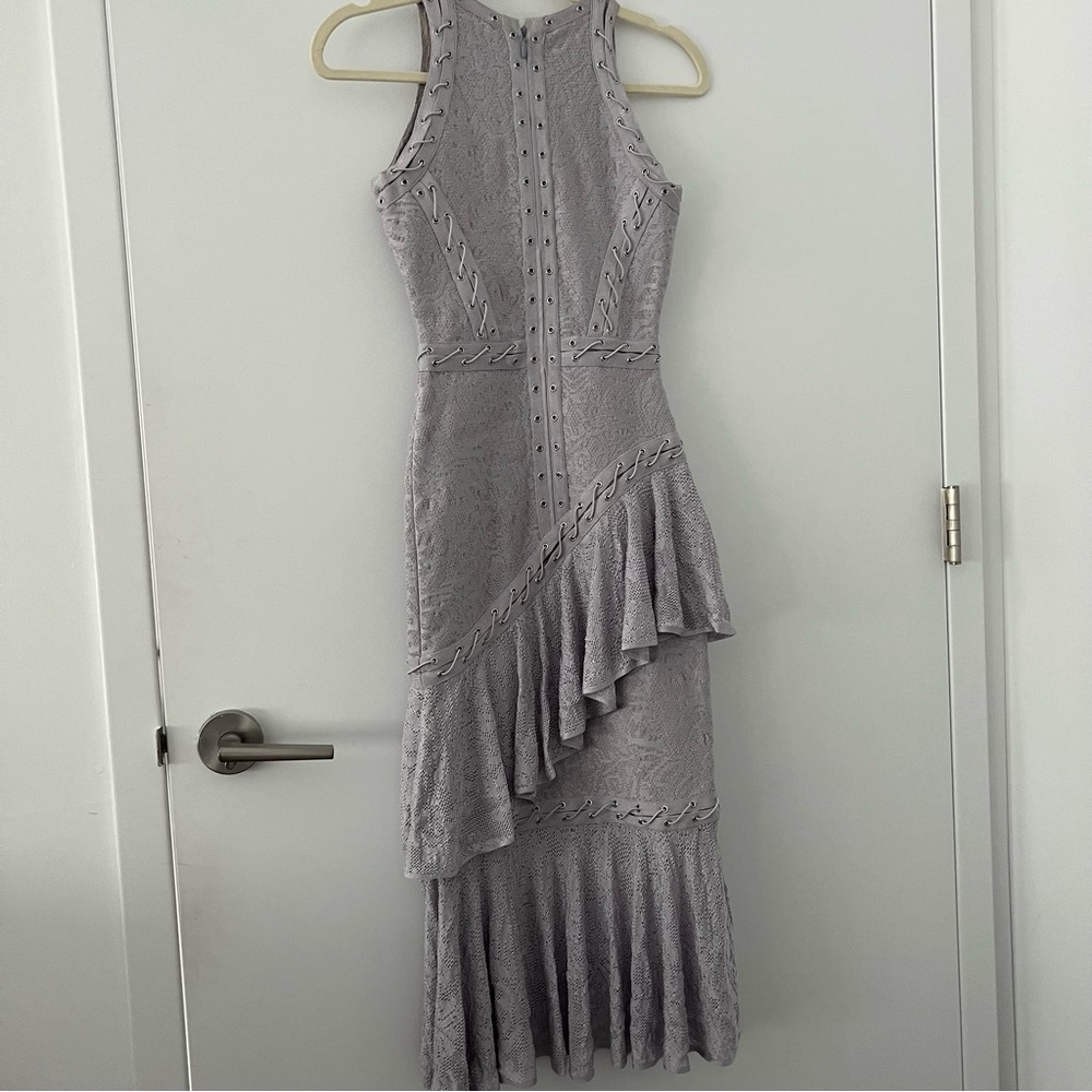 Herve Leger Lavender Dress